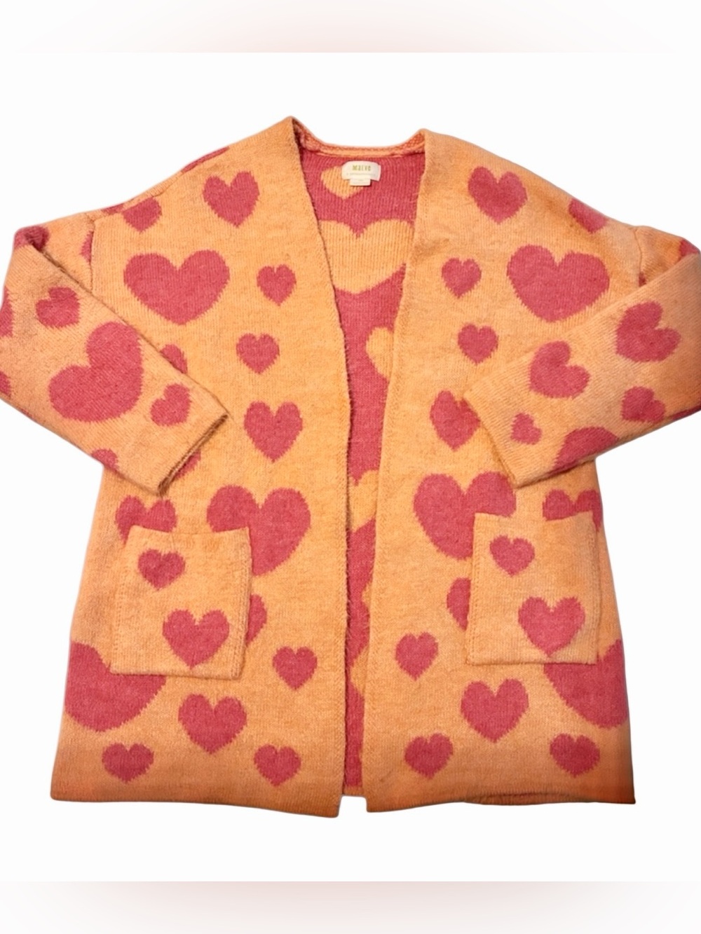 Anthropologie Maeve Heart Cardigan NEW M/L